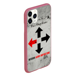 Чехол для iPhone 11 Pro Max матовый Outsider Album Inspirations - Three Days Grace - фото 2
