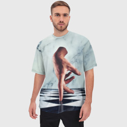 Мужская футболка oversize 3D Уэнсдэй - персонаж Вещь - фото 2