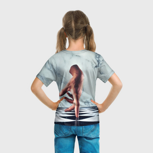 Детская футболка 3D Уэнсдэй - персонаж Вещь, цвет 3D печать - фото 6