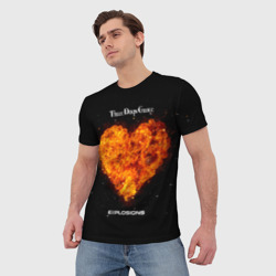 Мужская футболка 3D Explosions - Three Days Grace - фото 2