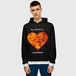 Мужская толстовка 3D Explosions - Three Days Grace - фото 2