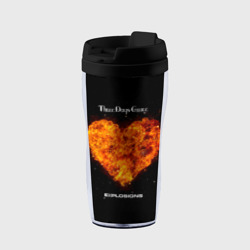 Термокружка-непроливайка Explosions - Three Days Grace