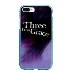 Чехол для iPhone 7Plus/8 Plus матовый Three Days Grace lilac