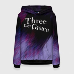 Женская толстовка 3D Three Days Grace lilac