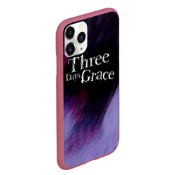 Чехол для iPhone 11 Pro Max матовый Three Days Grace lilac - фото 2