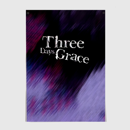 Постер Three Days Grace lilac