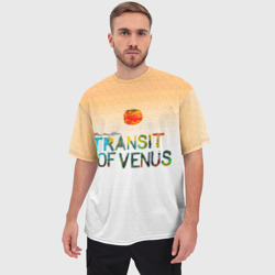 Мужская футболка oversize 3D Transit of Venus - Three Days Grace - фото 2