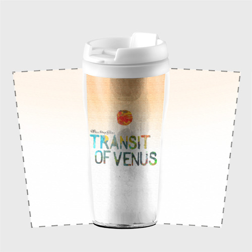 Термокружка-непроливайка Transit of Venus - Three Days Grace, цвет белый - фото 2