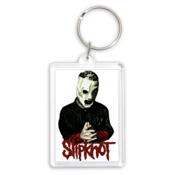 Брелок прямоугольный 35*50 Slipknot mask