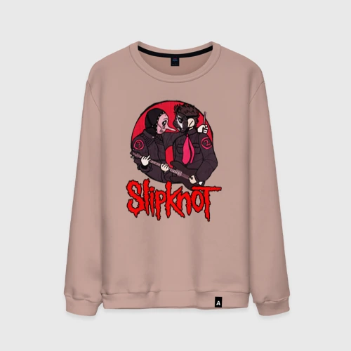 Мужской свитшот хлопок Slipknot rock