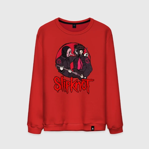 Мужской свитшот хлопок Slipknot rock