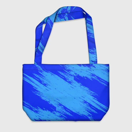Пляжная сумка 3D Радужные друзья: веселый Синий - фото 2