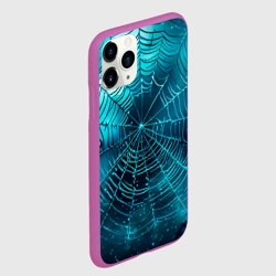 Чехол для iPhone 11 Pro матовый Halloween паутина - фото 2