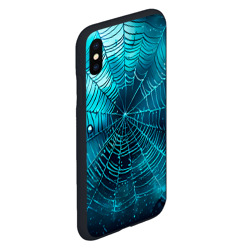 Чехол для iPhone XS Max матовый Halloween паутина - фото 2