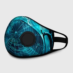 Маска из неопрена Halloween паутина