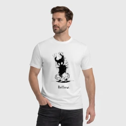 Мужская футболка хлопок Hollow пустой - фото 2