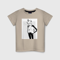 Детская футболка хлопок Человек-бензопила Пауэр