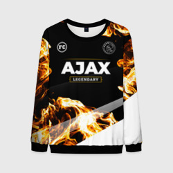 Мужской свитшот 3D Ajax legendary sport fire