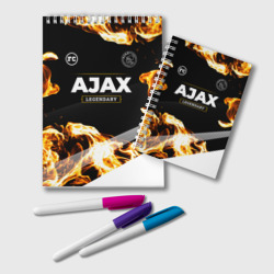 Блокнот Ajax legendary sport fire