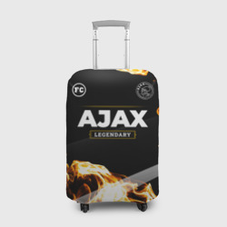 Чехол для чемодана 3D Ajax legendary sport fire