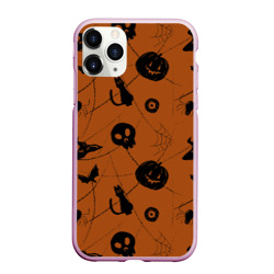Чехол для iPhone 11 Pro Max матовый Рыжий хэллоуин