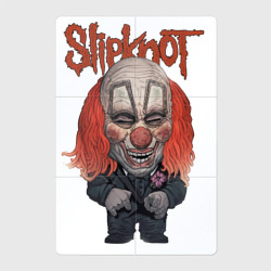 Магнитный плакат 2Х3 Slipknot clown art