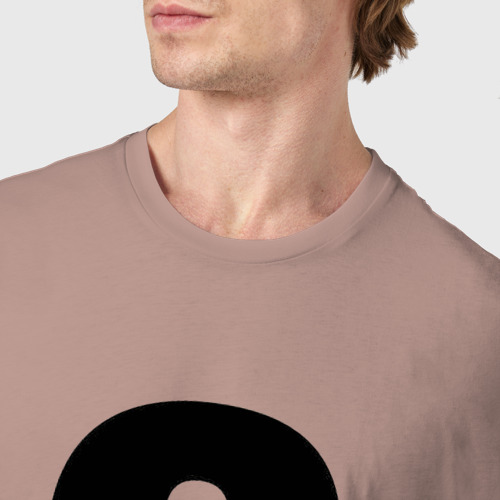Мужская футболка хлопок Slipknot   ноль, цвет пыльно-розовый - фото 6