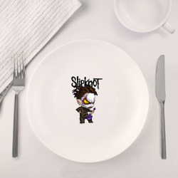 Набор: тарелка + кружка Slipknot   art - фото 2