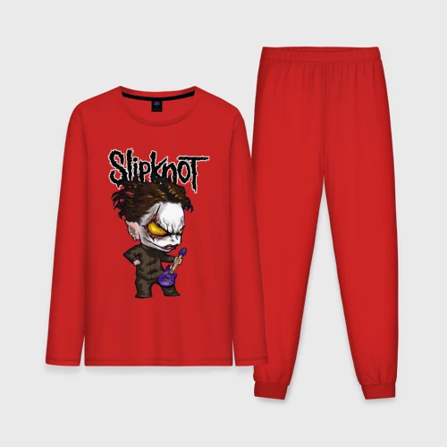 Мужская пижама с лонгсливом хлопок Slipknot   art