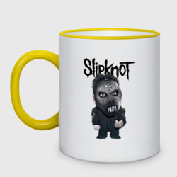 Кружка двухцветная Седьмой Slipknot