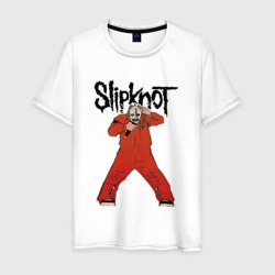 Мужская футболка хлопок Slipknot fan art