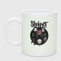 Кружка керамическая Slipknot art fan