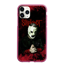 Чехол для iPhone 11 Pro Max матовый Slipknot dark  art