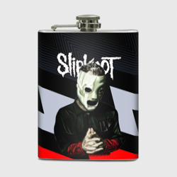 Slipknot абстракция  – Фляга с принтом купить