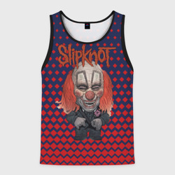 Мужская майка 3D Slipknot  clown