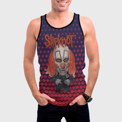 Мужская майка 3D Slipknot  clown - фото 2