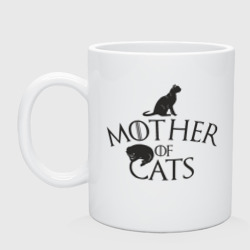 Кружка керамическая Мать котов