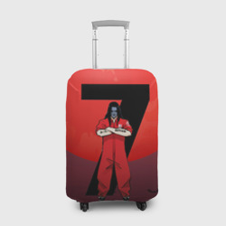 Чехол для чемодана 3D Седьмой - Slipknot