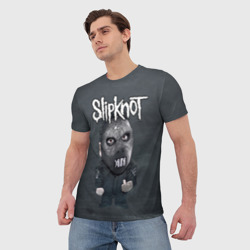 Мужская футболка 3D Dark Slipknot - фото 2