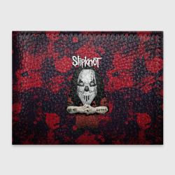 Обложка для студенческого билета Slipknot   dark red