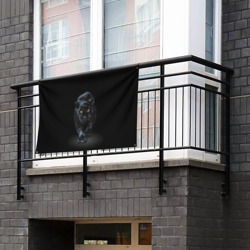 Флаг-баннер Черная пантера - хищница - фото 2