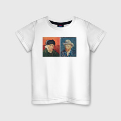 Детская футболка хлопок Автопортрет Van Gogh
