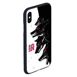 Чехол для iPhone XS Max матовый Black dogs - hellhounds - фото 2