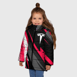 Зимняя куртка для девочек 3D Tesla fast lines - фото 2