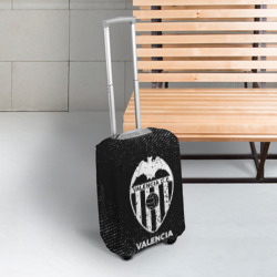 Чехол для чемодана 3D Valencia с потертостями на темном фоне - фото 2