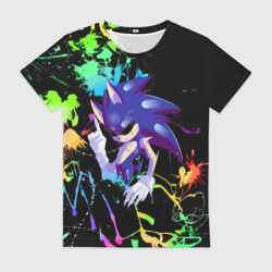 Женская футболка 3D Sonic.Exe - Hedgehog - video game