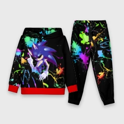 Детский костюм с толстовкой 3D Sonic.Exe - Hedgehog - video game