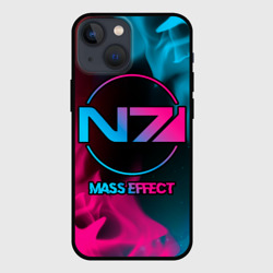 Чехол для iPhone 13 mini Mass Effect - neon gradient