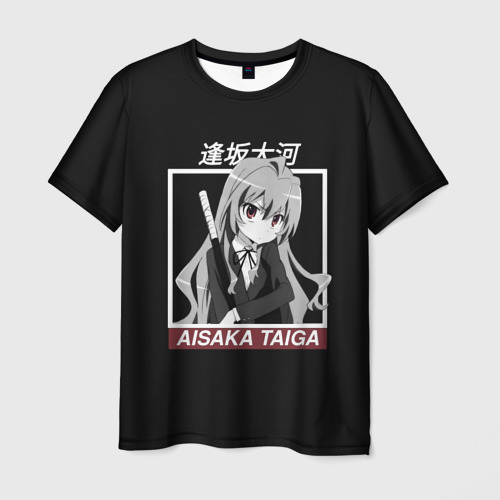 Мужская футболка 3D ToraDora Aisaka Taiga, цвет 3D печать