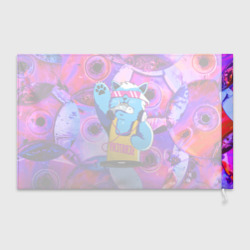 Флаг 3D DJ Scratchy in Pink glasses - фото 2